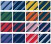Picture of 100% SILK WOVEN STRIPE-16 COLOR  COMBINATIONS TO CHOOSE FROM