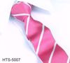Picture of SILK WOVEN MULTI-COLOR WHITE STRIPE TIE - 5 TO CHOOSE FROM