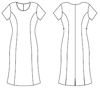 Picture of Ladies Short Sleeve Dress